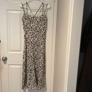 Black and white dress